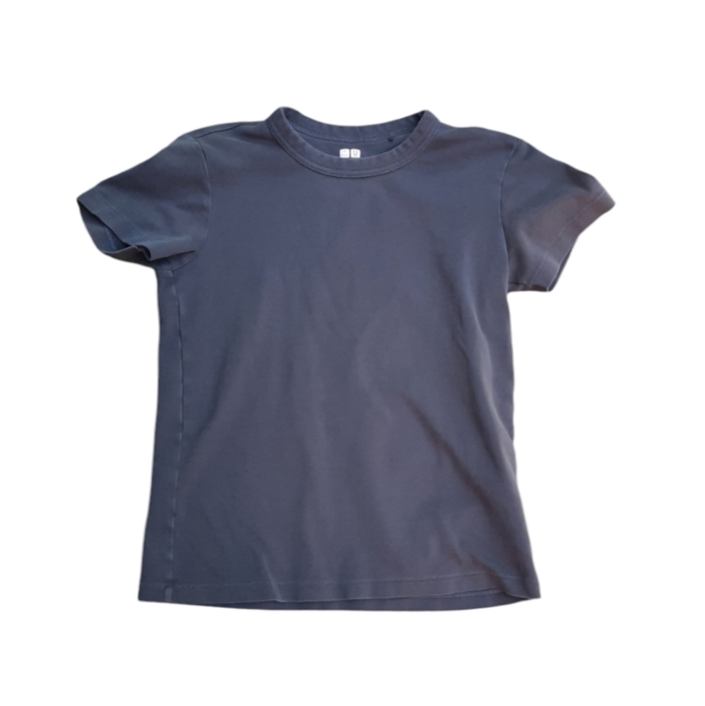 Uniqlo U gray cotton tee